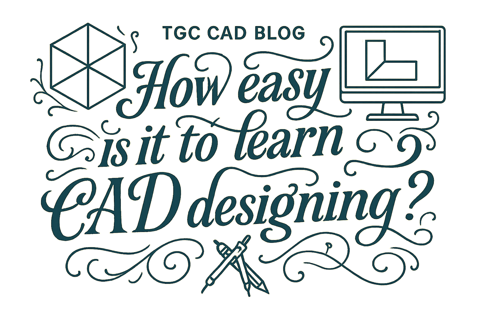 How easy it is to learn CAD designing?